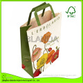 Paper Tote Bag with Soft Felt Cusom Design